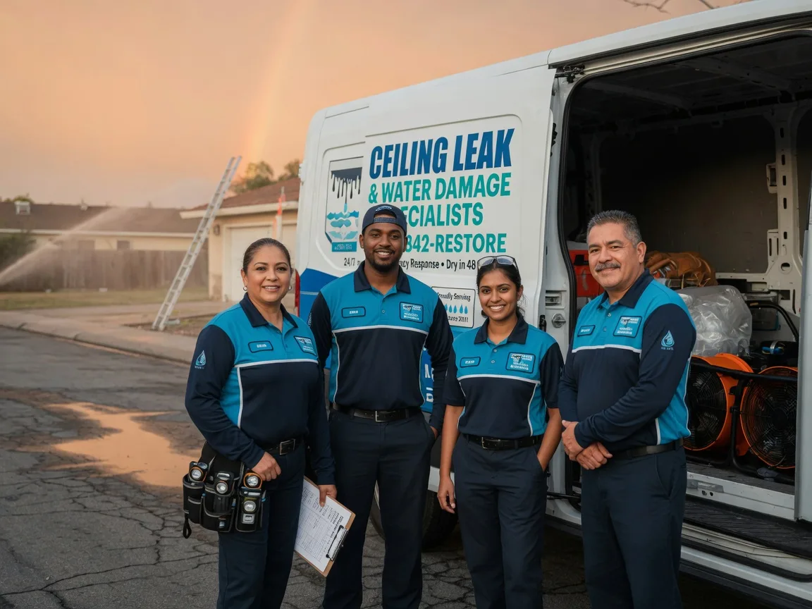 Ceiling Leak Cleanup company in Teaneck, NJ